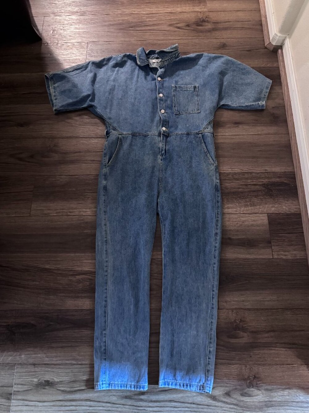 Elenza Denim Jumpsuit Sz. L